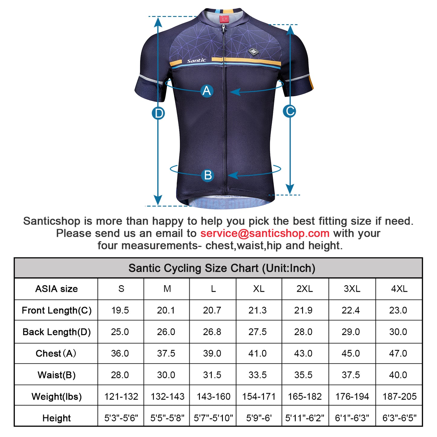 Santic Kamen Navy Men Cycling Jersey Short Sleeve