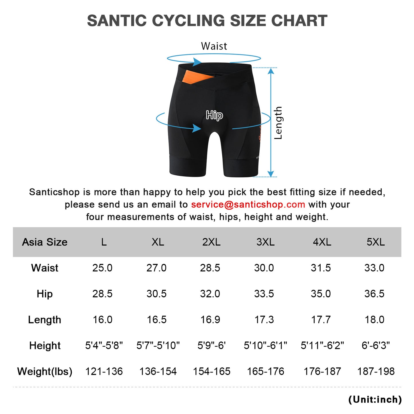 Santic Womens Bike Shorts Padded Cycling Shorts Black
