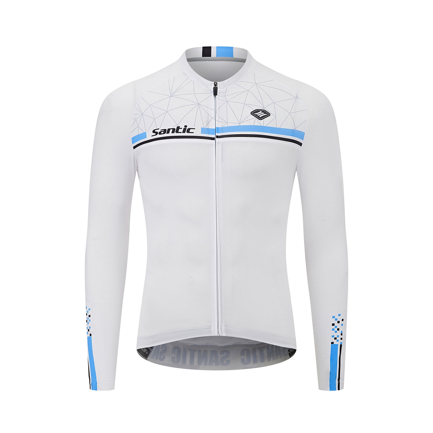 Cycle jersey Long-sleeved spring / autumn cycle wear Bicycle cycling jersey Men's bicycle wear Top set Sweat-absorbent quick-drying