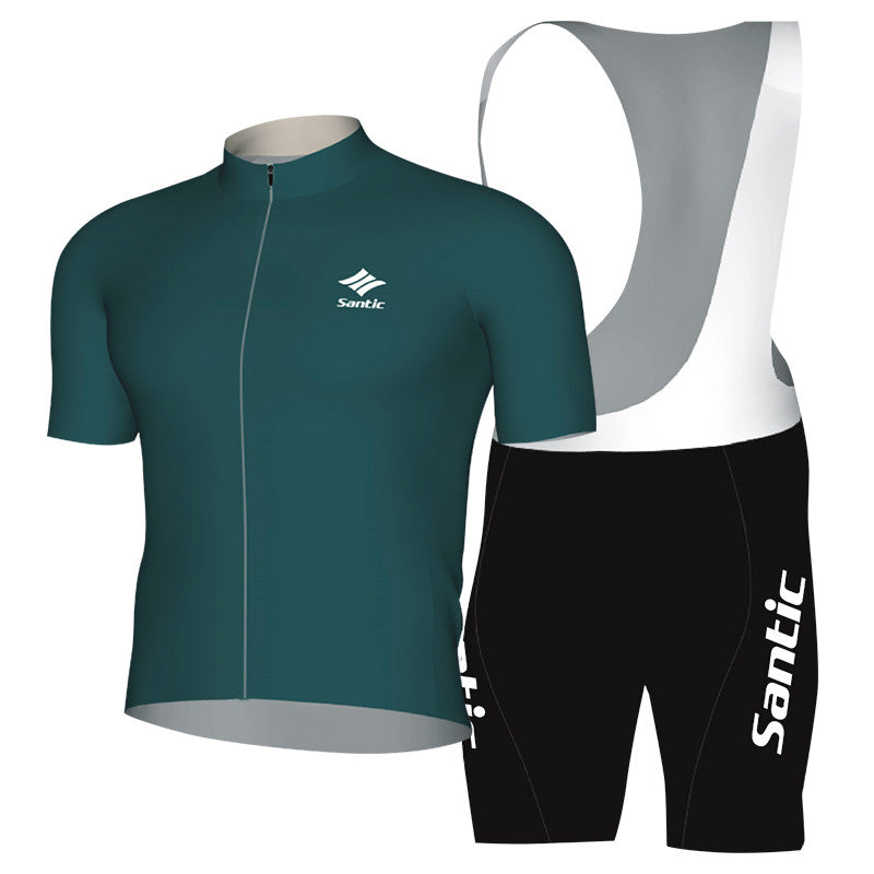 Santic Customize Summer Special Size Short-sleeved Cycling Suit