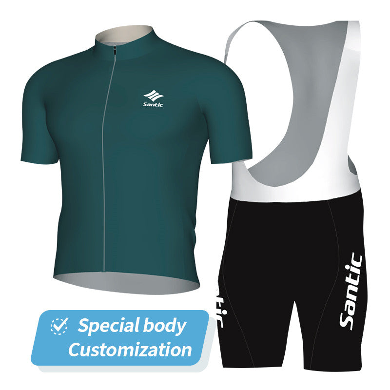 Santic Customize Summer Special Size Short-sleeved Cycling Suit