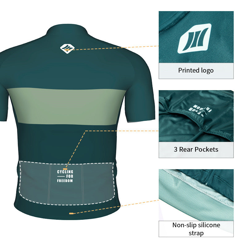 Santic Customize Summer Special Size Short-sleeved Cycling Suit
