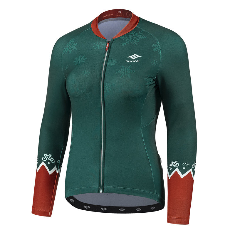 Santic Customize Christmas Winter Cycling Jersey