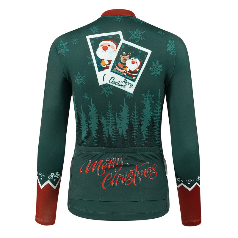 Santic Customize Christmas Winter Cycling Jersey