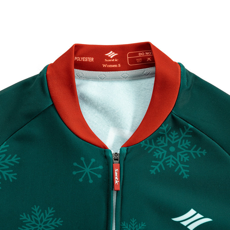 Santic Customize Christmas Winter Cycling Jersey