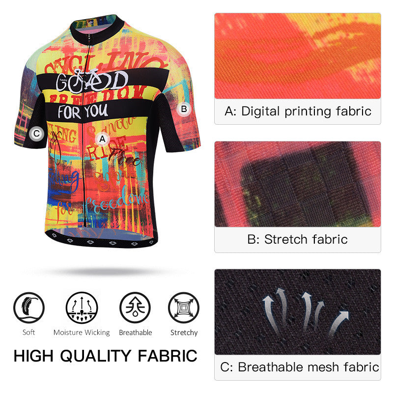 Santic Customize Summer Short-sleeved Cycling Jersey