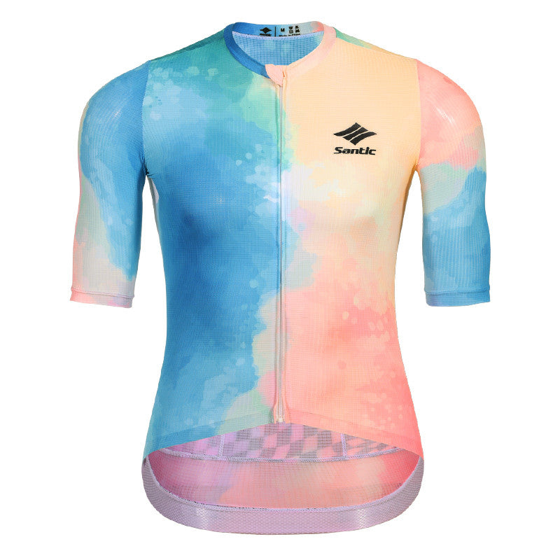 Santic Customize Summer Short-sleeved Cycling Jersey