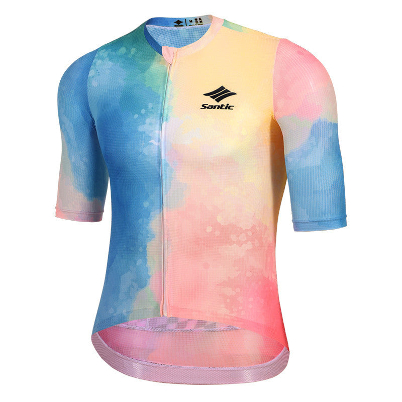 Santic Customize Summer Short-sleeved Cycling Jersey