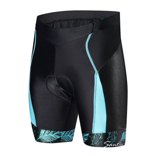 Santic Hana Blue Women Padded Cycling Short