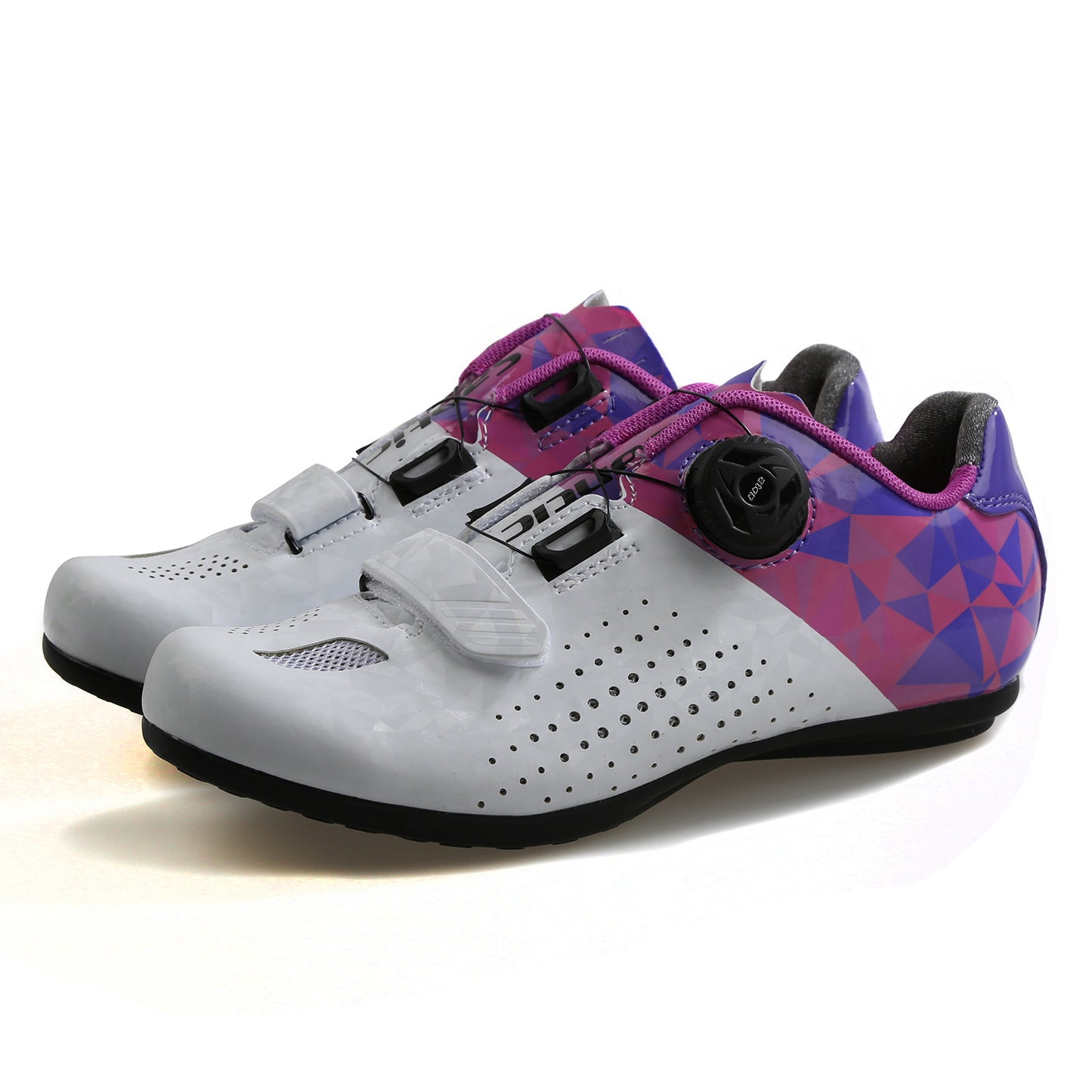 Santic Athena Purple Women Road MTB Cycling Shoes Bike Cleats not Compatible