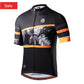 Santic Rainforest Orange Men Cycling Jersey Short Sleeve