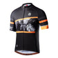 Santic Rainforest Orange Men Cycling Jersey Short Sleeve