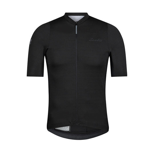 Santic Bourre Black Men Cycling Jersey