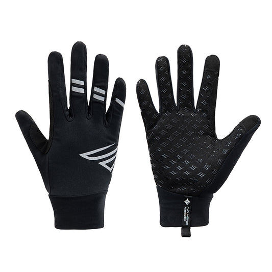 Santic LandShow Black Men Winter Full Finger Thermal Cycle Gloves