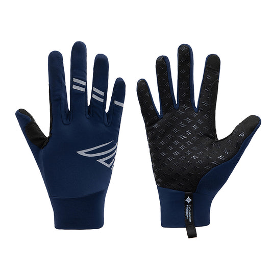 Santic LandShow Navy Men Winter Full Finger Thermal Cycle Gloves