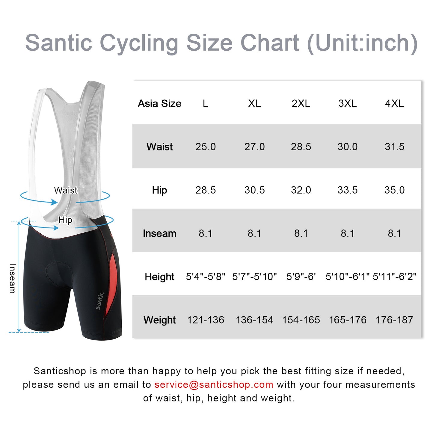Santic  Women's Cycling Bib Shorts 4D Padded Bicycle Tights Pink
