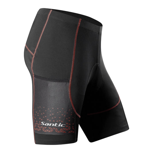 Santic Cloud Edge Red Padded Men’s Cycling Shorts