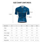 Santic Baron Men's Cycling Jersey Bike Jersey Men Short Sleeve Blue