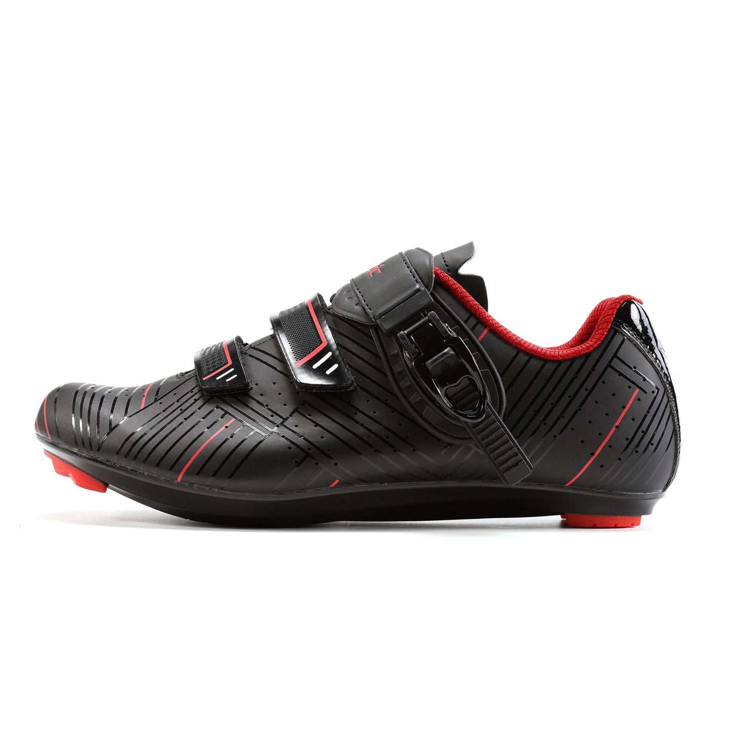 Santic Roadway Black Men & Women Road Cycling Shoes