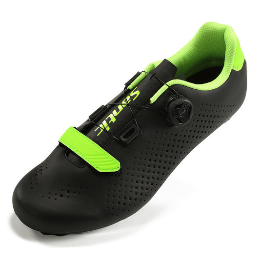 Santic Roadwind Black Mens Cycling Shoes with Compatible Cleat Peloton