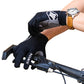 Santic Lance Men Black Cycling Gloves Full Finger