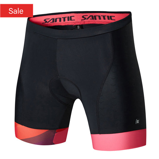 Santic Miffy Miya Pink Women Padded Cycling Shorts