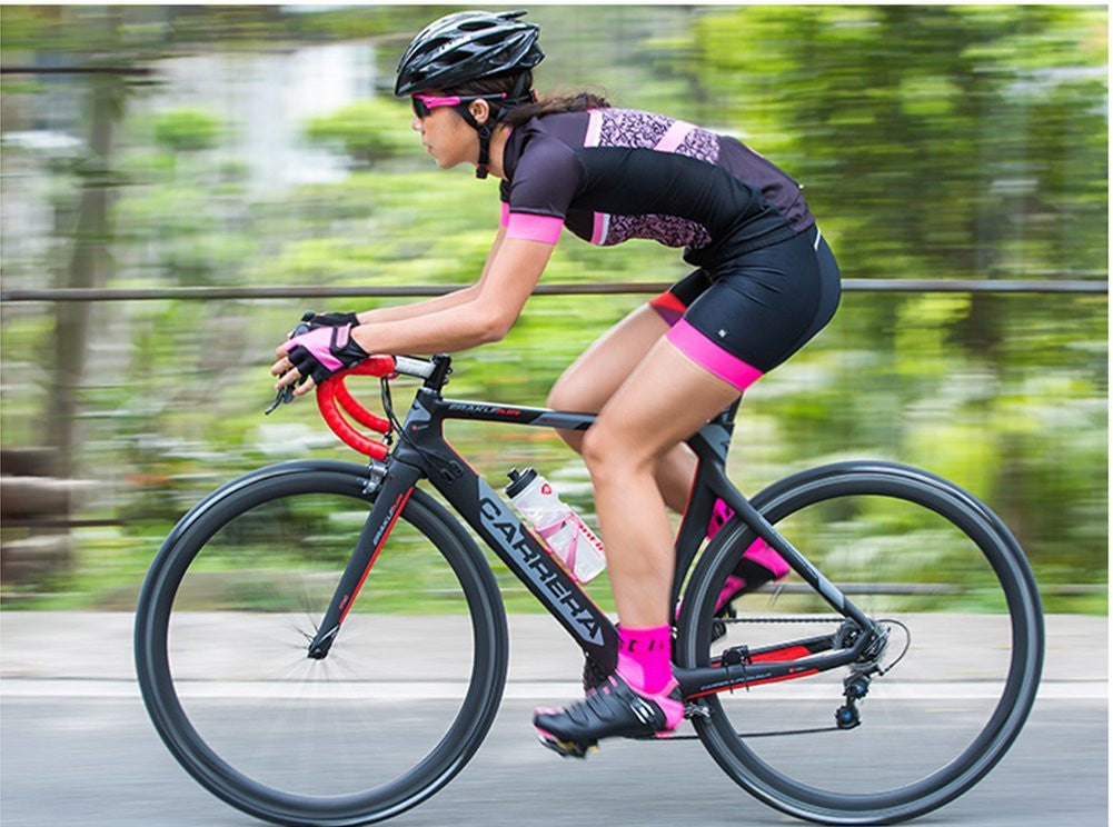 Santic Miffy Miya Pink Women Padded Cycling Shorts