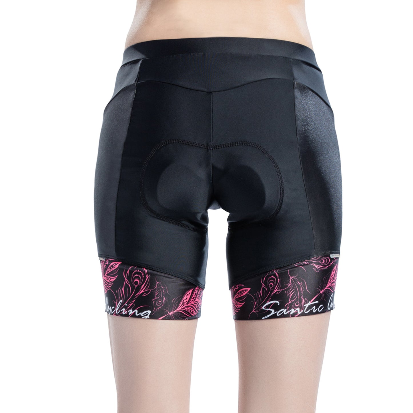 Santic Hana Pink Women Padded Cycling Short