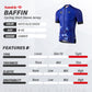 Santic Baffin Blue Men Cycling Jersey Breathable
