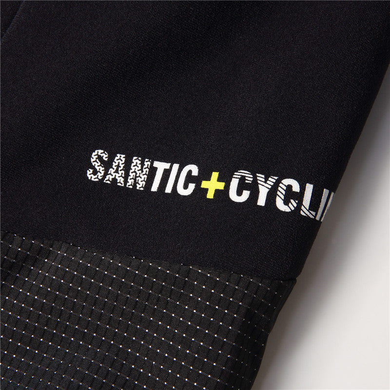 Santic Rocky Green Men Cycling Jacket Long Sleeve