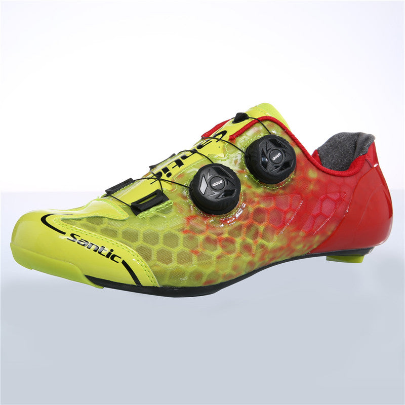Santic Alpha 2.0 Yellow Men Cycling Shoes