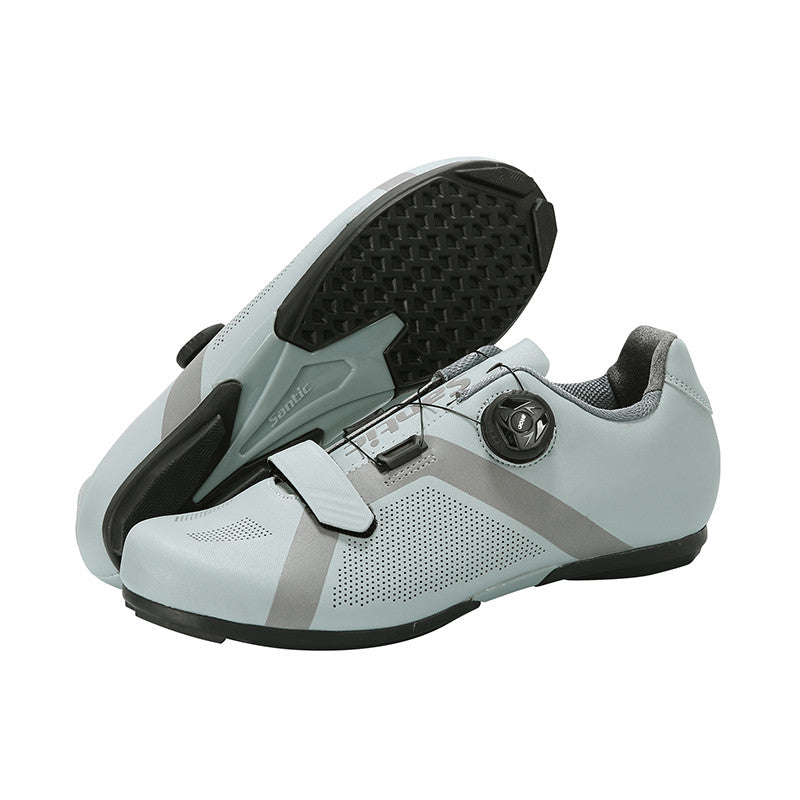 Santic Apollo 2.0 Grey Men Lockless Cycling Shoes Cleats not Compatible