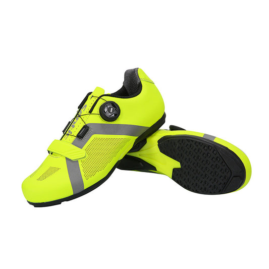 Santic Apollo 2.0 Green Men Lockless Cycling Shoes Cleats not Compatible