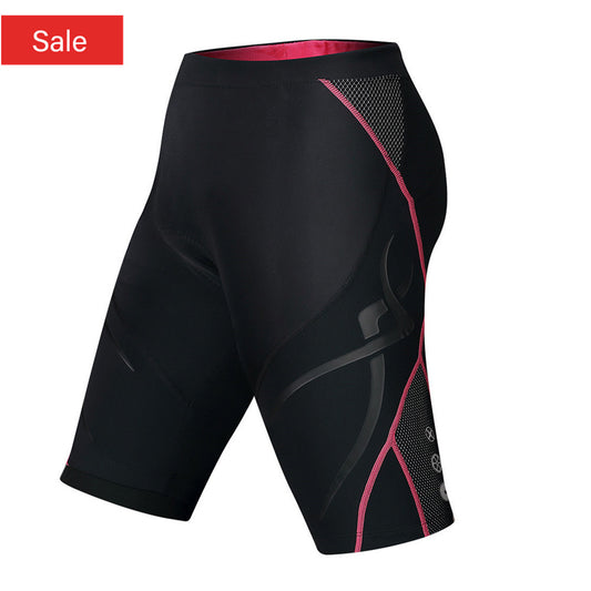 Santic Woody Black Women Padded Cycling Shorts