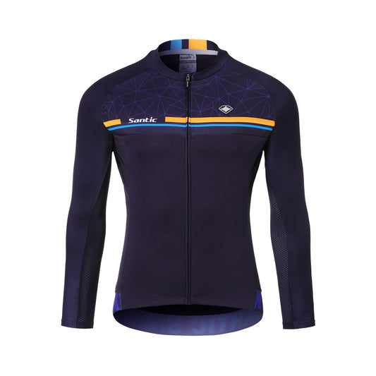 Santic Karen Navy Men Cycling Jersey Long Sleeve