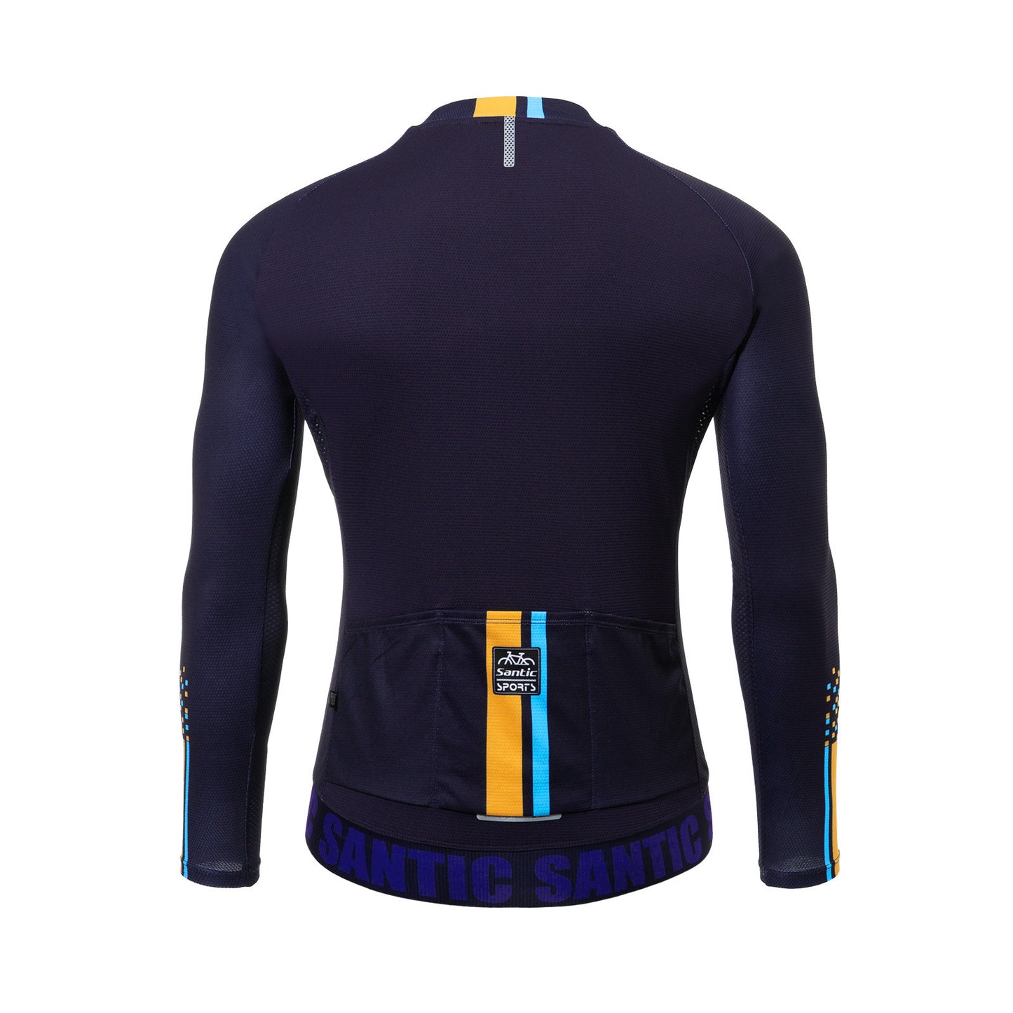 Santic Karen Navy Men Cycling Jersey Long Sleeve