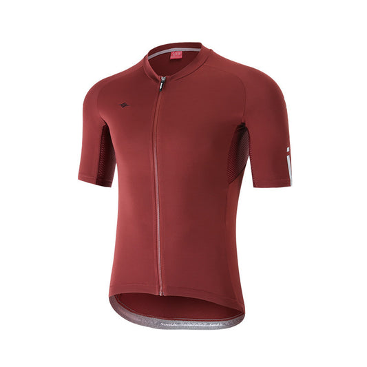 Santic Azuni Red Men Cycling Jersey Short Sleeve
