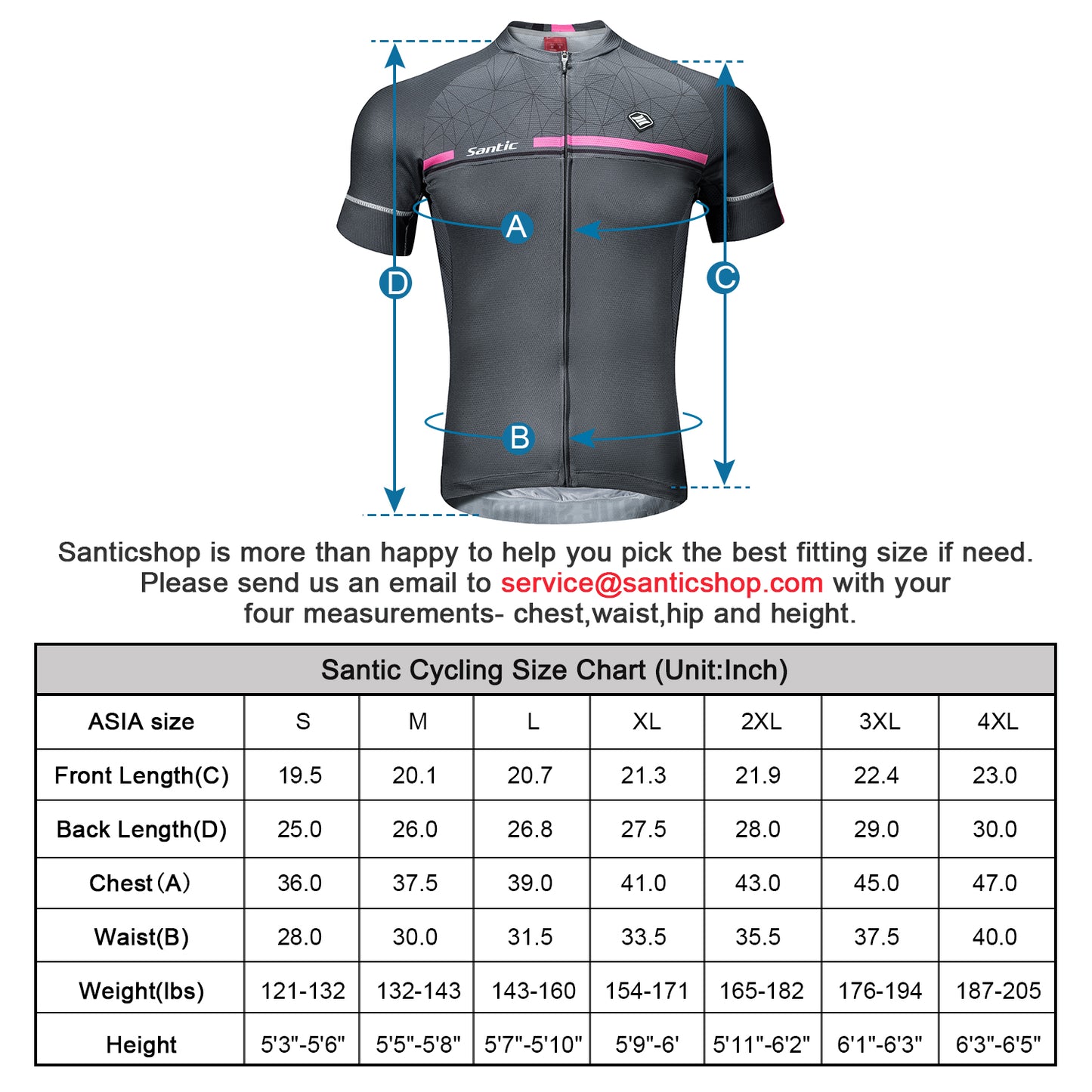 Santic Kamen Gray Men Cycling Jersey Short Sleeve
