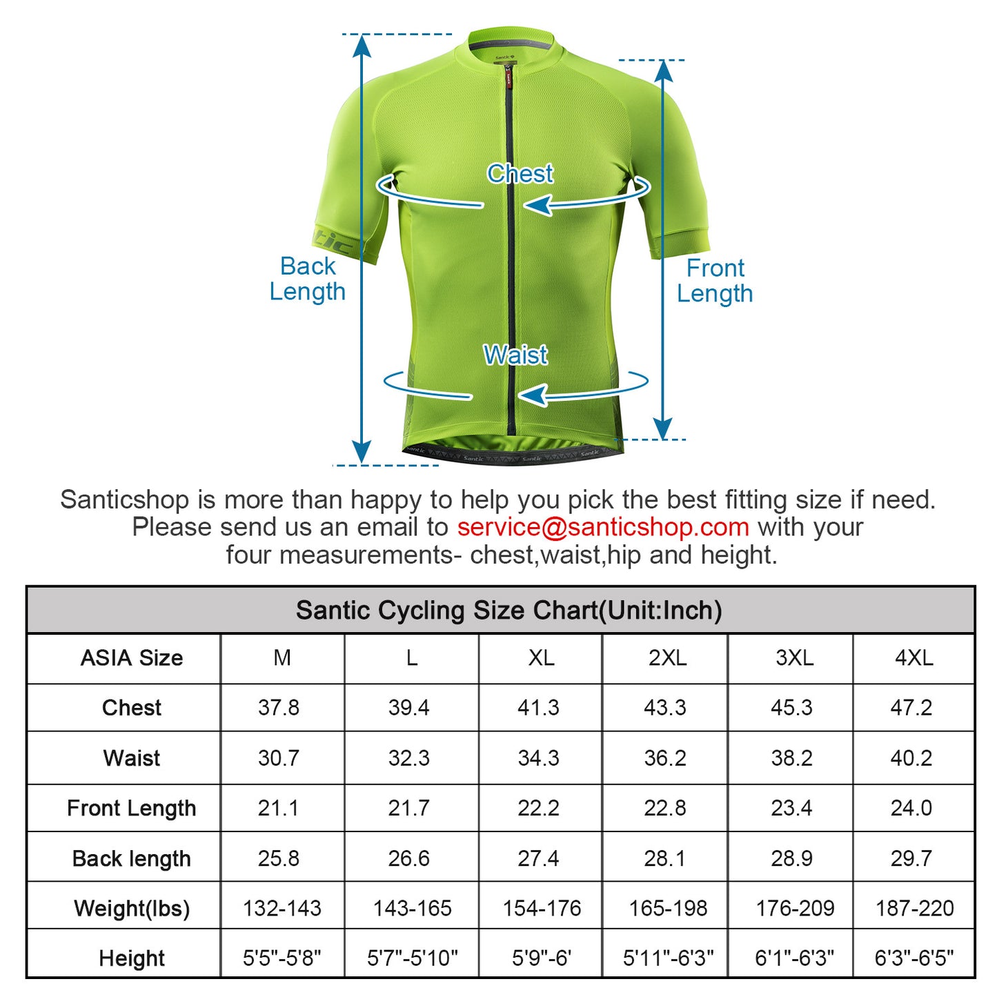 Santic Yorkson Lightgreen Men Cycling Jersey Short Sleeve