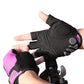 Santic Java Men Cycling Gloves Half Finger – Pink