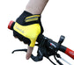 Santic Java Men Cycling Gloves Half Finger – Yellow